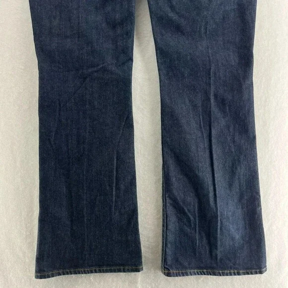 Talbots Jeans Women's Sz 30 Blue Signature Boot Mid-Rise Stretch Denim - Picture 9 of 13